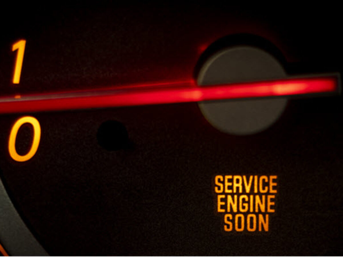 Illuminated Service Engine Soon