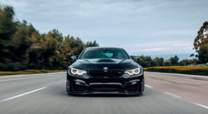 Black BMW M4 Car