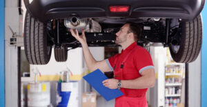 Mercedes Exhaust System Check